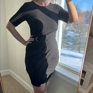 DKNY Charcoal Mini Dress